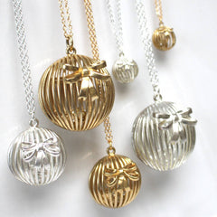 Bird Cage Message Locket Pendant