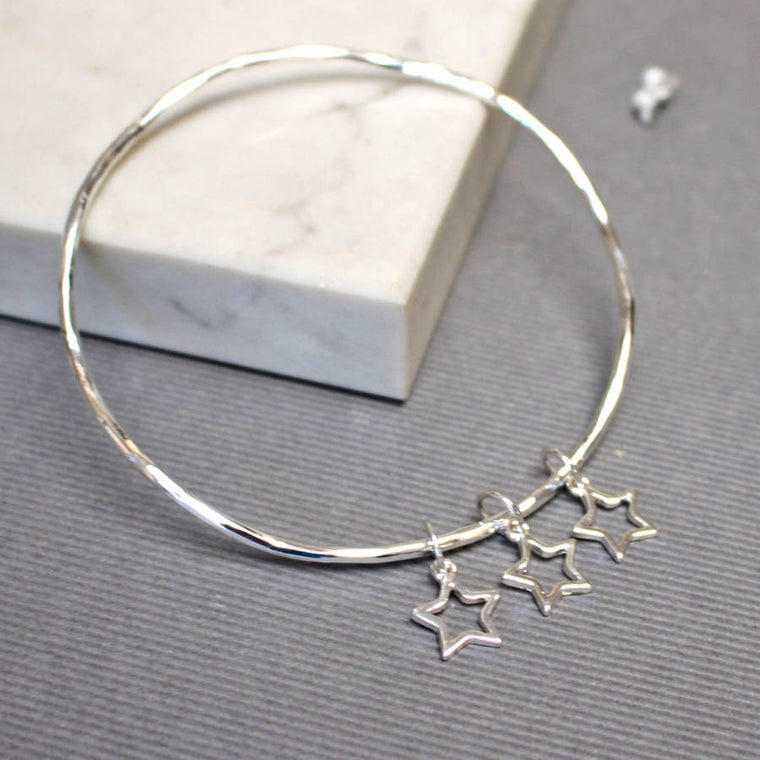 Delicate Star Bangle