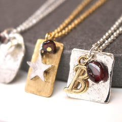 Garnet birthstone jewellery January birthday gift