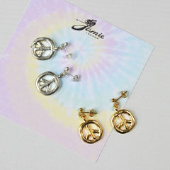 Peace Sign Earrings