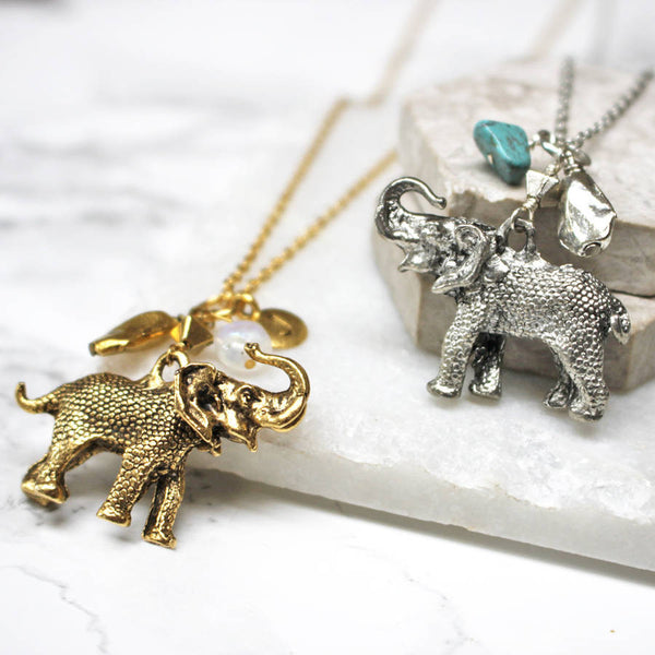 Custom on sale elephant necklace