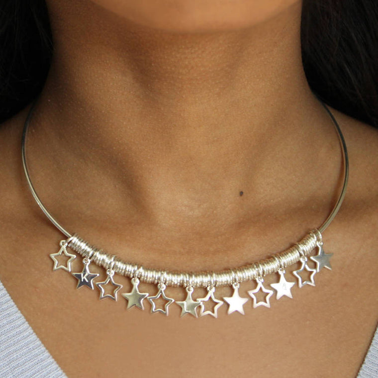 Star Charm Choker