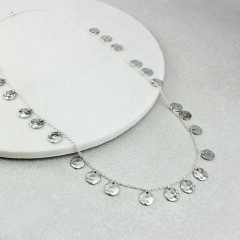 Chains of Silver Necklace