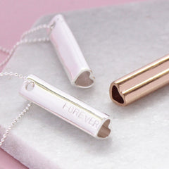 Heart Bar Necklace