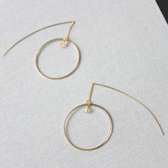 24ct gold plated Hoop Earrings