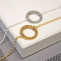 Karma Bracelet, Silver and Gold